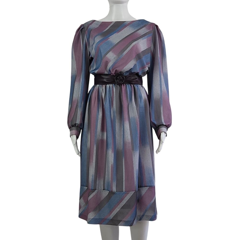 Vintage Lady Page Susan Page Midi Dress Size 16